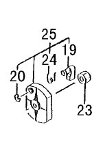 (image for) Pull Starter Pawl Assembly 21-23cc